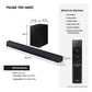 Samsung HW-Q60C 3.1 Ch Surround Sound System with Wireless Subwoofer, Dobly Atmos, and DTS Virtual:X (2023)