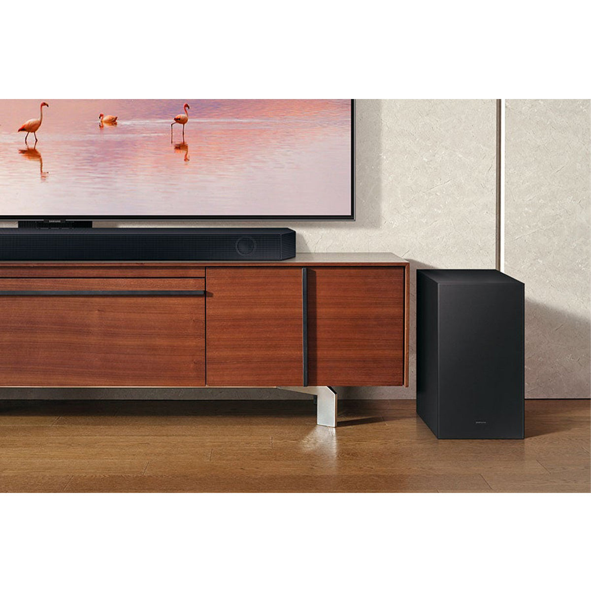 Samsung HW-Q60C 3.1 Ch Surround Sound System with Wireless Subwoofer, Dobly Atmos, and DTS Virtual:X (2023)