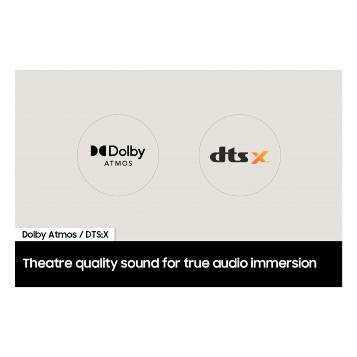 Samsung HW-Q60C 3.1 Ch Surround Sound System with Wireless Subwoofer, Dobly Atmos, and DTS Virtual:X (2023)