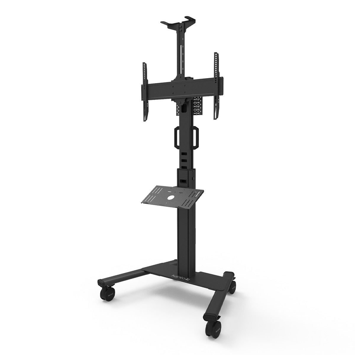 Kanto MPC77 Rolling AV Cart Compatible with Video Conferencing Systems for 37" - 77" TVs