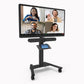 Kanto MPC77 Rolling AV Cart Compatible with Video Conferencing Systems for 37" - 77" TVs