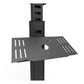 Kanto MPC77 Rolling AV Cart Compatible with Video Conferencing Systems for 37" - 77" TVs