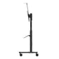 Kanto MPC77 Rolling AV Cart Compatible with Video Conferencing Systems for 37" - 77" TVs