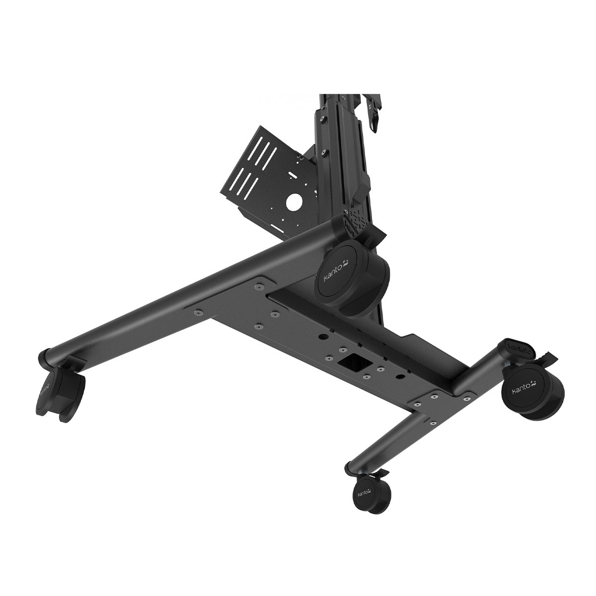 Kanto MPC77 Rolling AV Cart Compatible with Video Conferencing Systems for 37" - 77" TVs