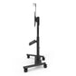 Kanto MPC77 Rolling AV Cart Compatible with Video Conferencing Systems for 37" - 77" TVs