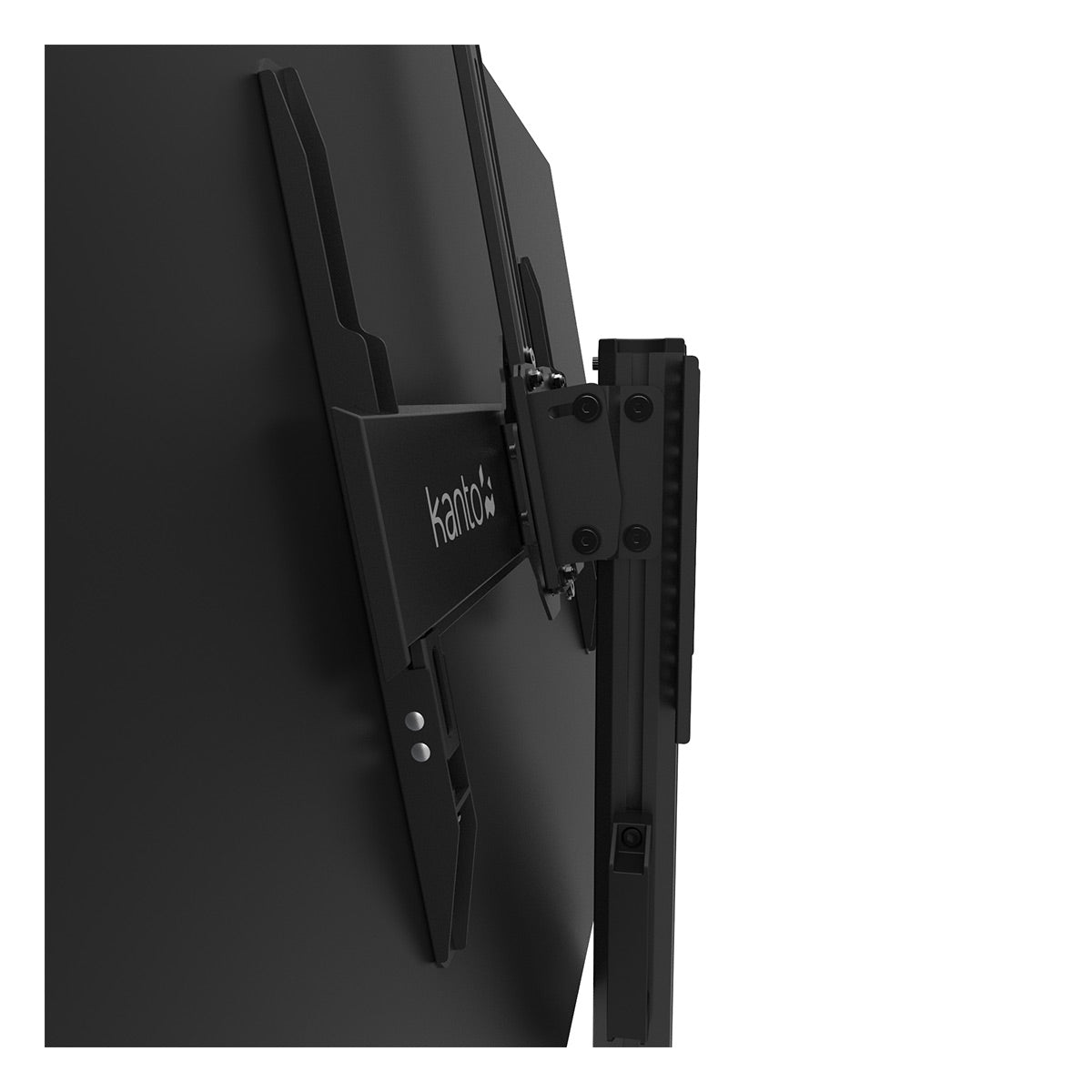 Kanto MPC77 Rolling AV Cart Compatible with Video Conferencing Systems for 37" - 77" TVs