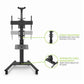 Kanto MPC77 Rolling AV Cart Compatible with Video Conferencing Systems for 37" - 77" TVs