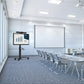 Kanto MPC77 Rolling AV Cart Compatible with Video Conferencing Systems for 37" - 77" TVs