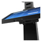 Kanto MPC77 Rolling AV Cart Compatible with Video Conferencing Systems for 37" - 77" TVs