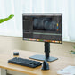 Kanto DTS1000 Universal Desktop Stand with Adjustable Height, Tilt, and Swivel for 17" - 32" Monitors