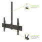 Kanto CM600SG Stainless Steel Full-Motion Outdoor Ceiling Mount for 37" - 70" TVs