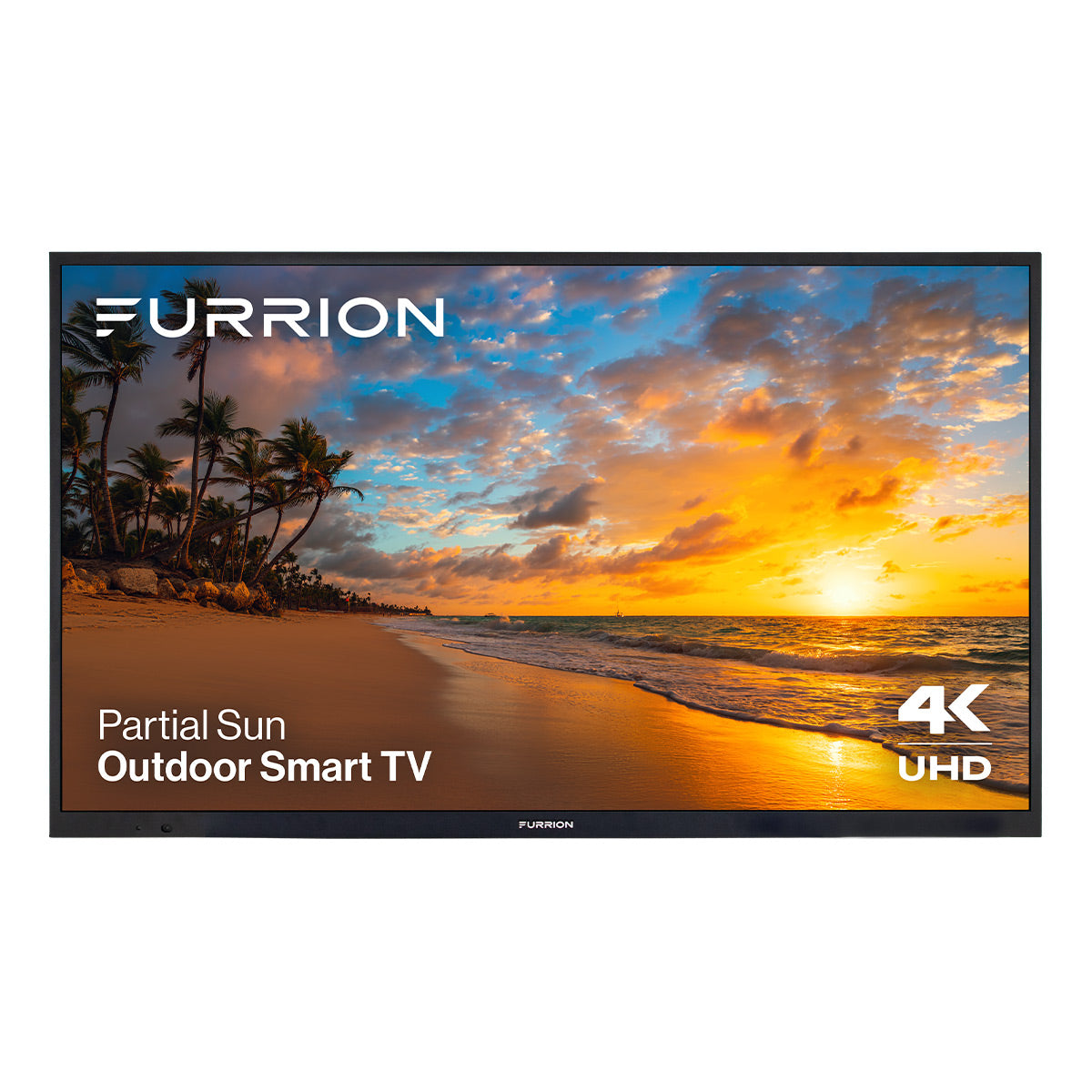 Furrion Aurora 75" Partial Sun Smart 4K Ultra-High Definition LED Outdoor TV with IP54 Weatherproof Protection