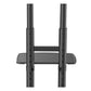 Kanto MTM86PL Height-Adjustable Rolling TV Stand for 55" - 86" TVs with Device Tray and Webcam Shelf