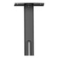 Kanto MTM86PL Height-Adjustable Rolling TV Stand for 55" - 86" TVs with Device Tray and Webcam Shelf