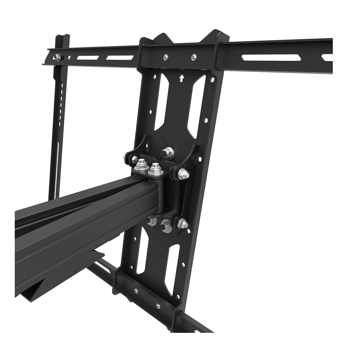 Kanto PDX650SG Stainless Steel Full-Motion Dual Stud Outdoor TV Mount for 37" - 75" TVs