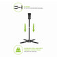 Kanto PS400SG Stainless Steel Full-Motion Single Stud Outdoor Mount for 30&rdquo; - 70&rdquo; TVs