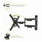 Kanto PS400SG Stainless Steel Full-Motion Single Stud Outdoor Mount for 30&rdquo; - 70&rdquo; TVs