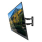 Kanto PS400SG Stainless Steel Full-Motion Single Stud Outdoor Mount for 30&rdquo; - 70&rdquo; TVs