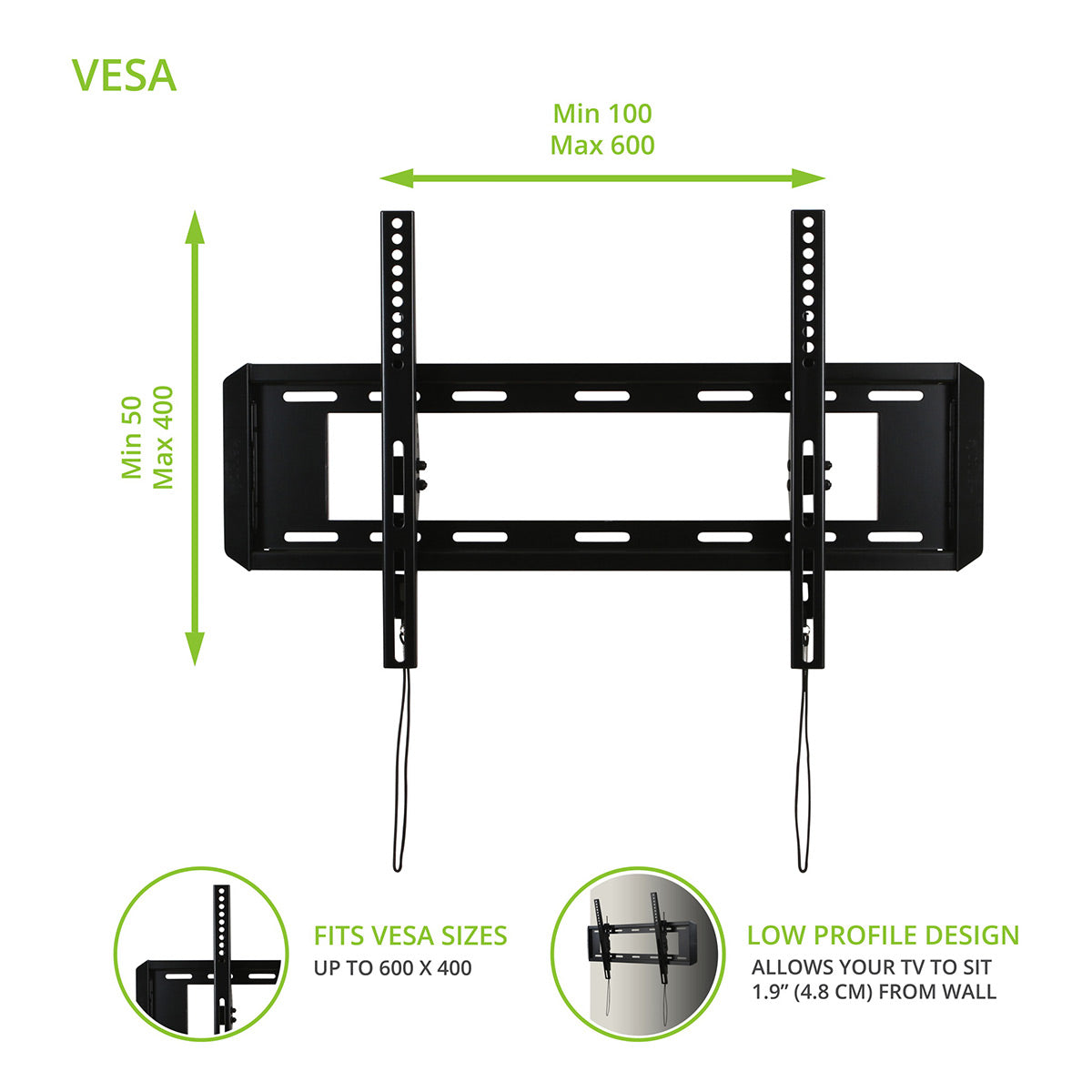 Kanto T3760 Tilting Wall Mount for 37" - 70" TVs