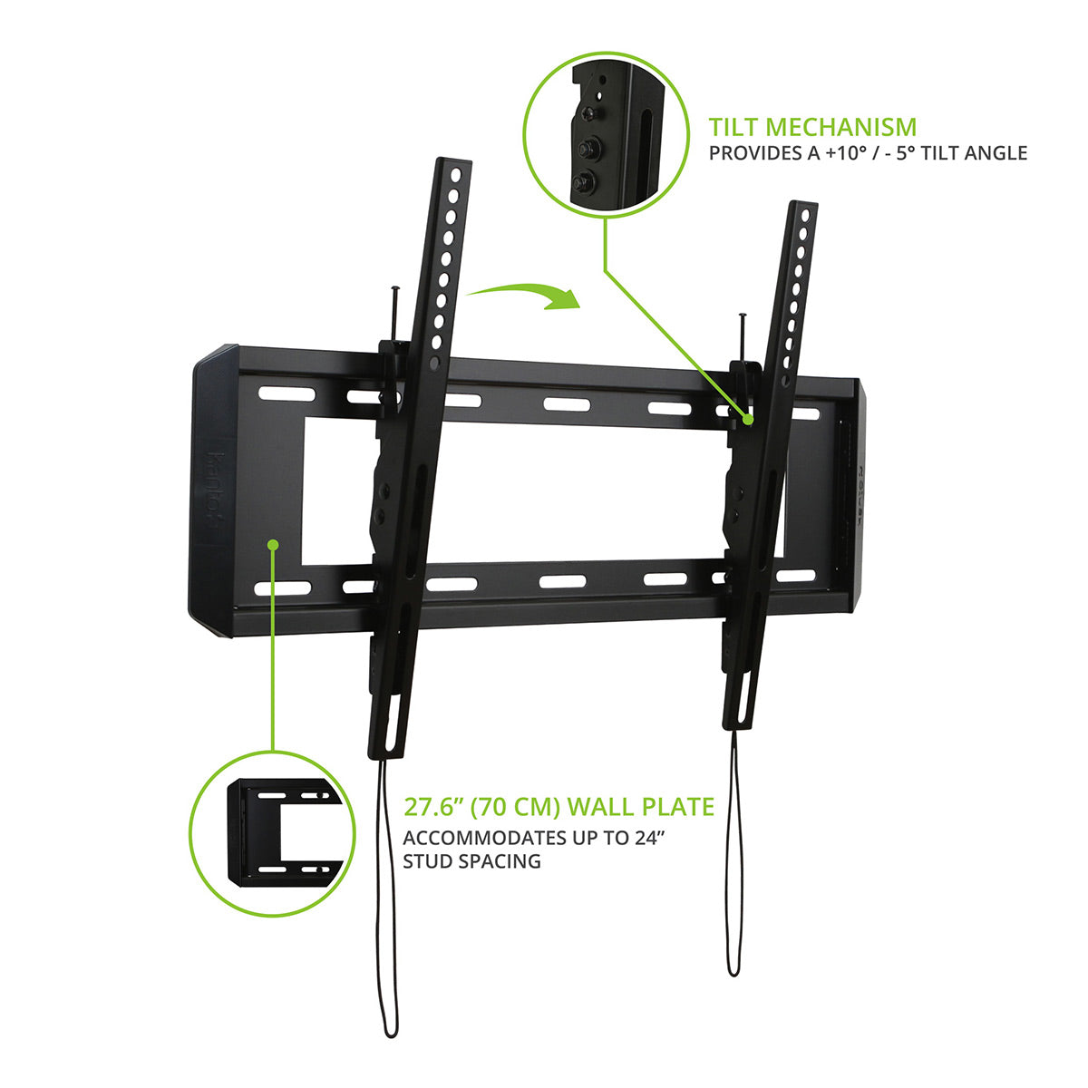 Kanto T3760 Tilting Wall Mount for 37" - 70" TVs