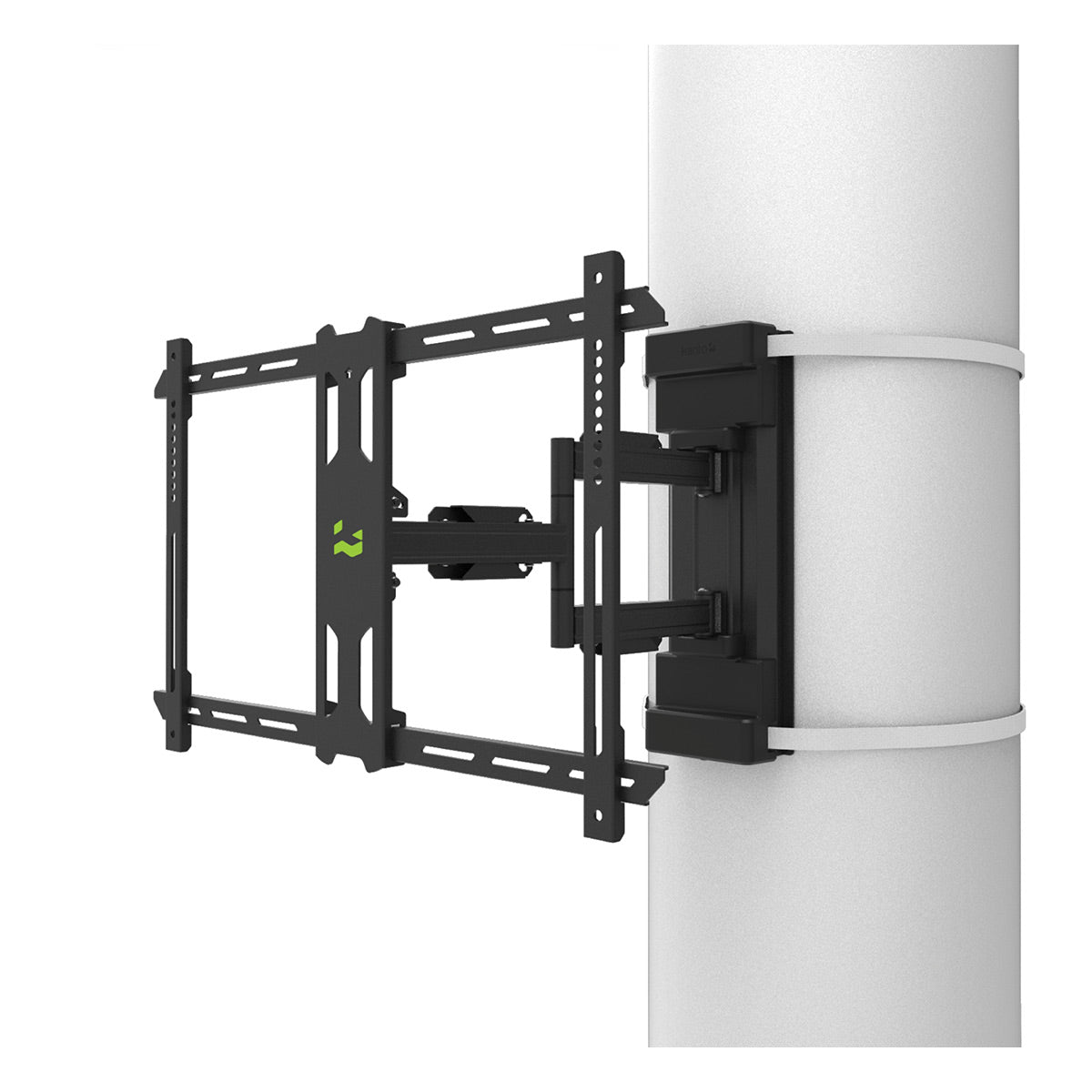 Kanto PSC350 No Drill Full-Motion Column and Pillar Wrapping TV Mount for 37" - 75" TVs