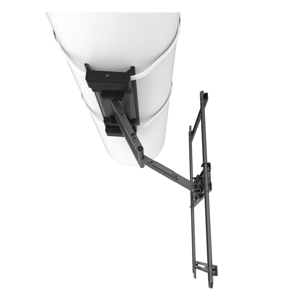 Kanto PSC350 No Drill Full-Motion Column and Pillar Wrapping TV Mount for 37" - 75" TVs