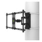 Kanto PSC350 No Drill Full-Motion Column and Pillar Wrapping TV Mount for 37" - 75" TVs
