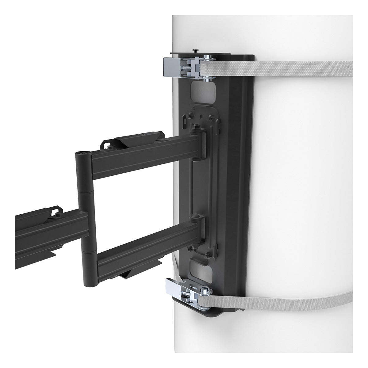 Kanto PSC350 No Drill Full-Motion Column and Pillar Wrapping TV Mount for 37" - 75" TVs