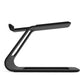 Kanto SE2 Elevated Desktop Speaker Stands for Small Speakers - Pair (Black)