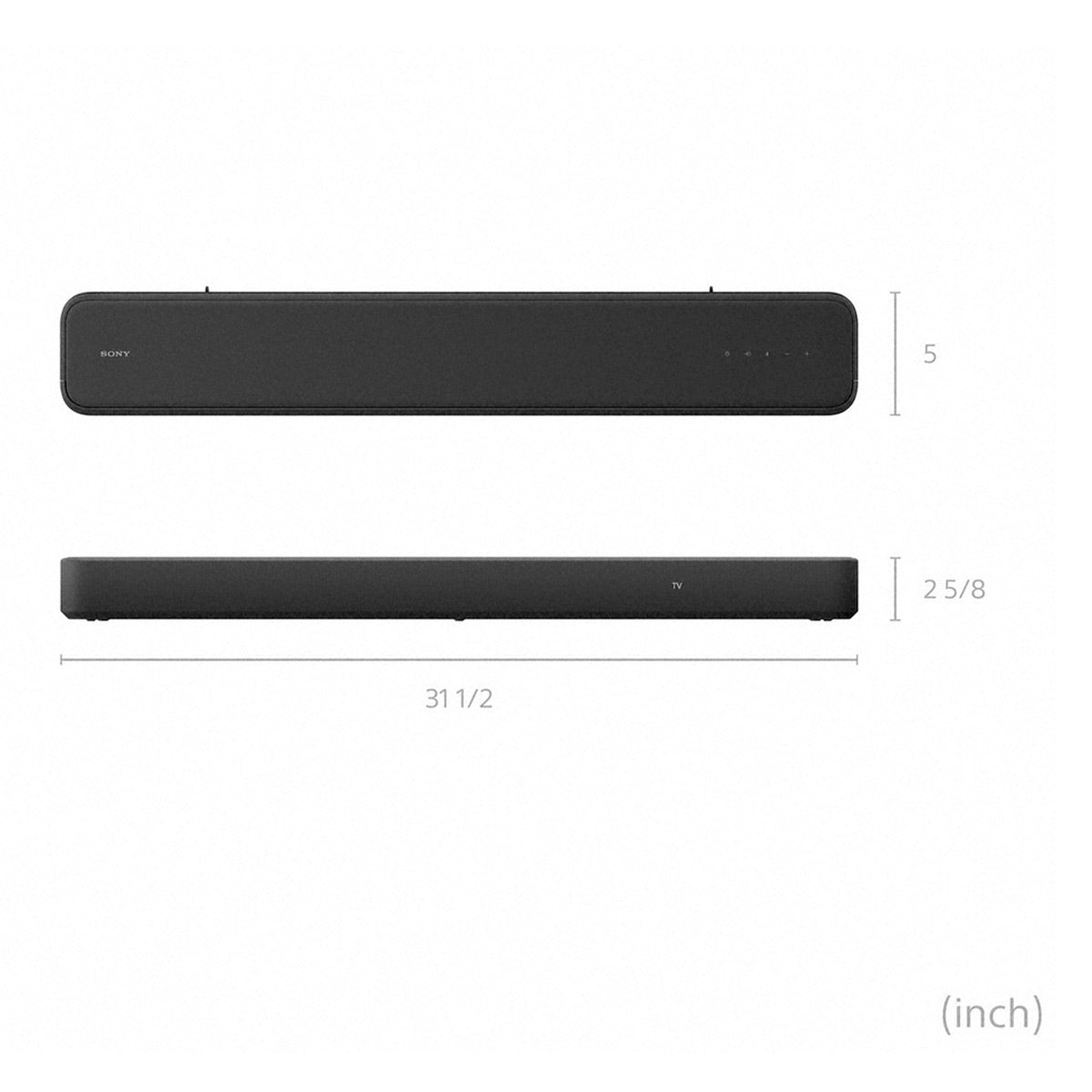 Sony HT-S2000 3.1ch Dolby Atmos Soundbar with Built-In Dual Subwoofer