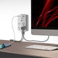 Monster Power Shield XL 540 Joule Surge Protector with 4 AC Outlets & 2 USB-A Ports (White)