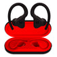 Monster DNA Fit True Wireless Earbuds with Active Noise Cancellation, aptX Lossless Audio, IPX5 Rating, & Qi Wireless Charging Case (Black/Red)