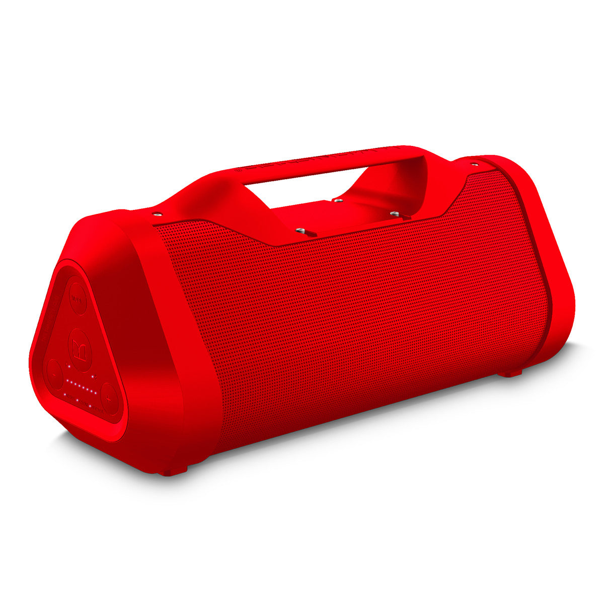 Monster Blaster 3.0 Wireless Bluetooth Speaker with Built-In Subwoofer and IPX5 Water Resistance (Red)