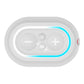 Monster DNA One Waterproof Portable Bluetooth Speaker with Omnidirectional Sound & Qi Wireless Charging Base (White)