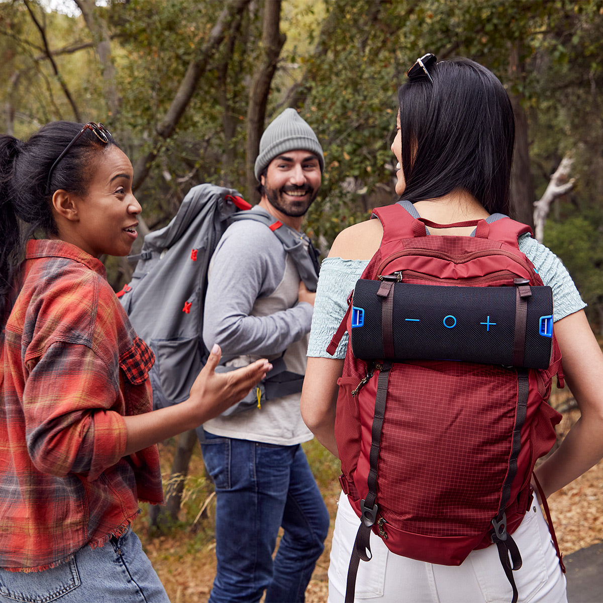 Alpine Turn1 Portable Waterproof Bluetooth Speaker with Carrying Strap