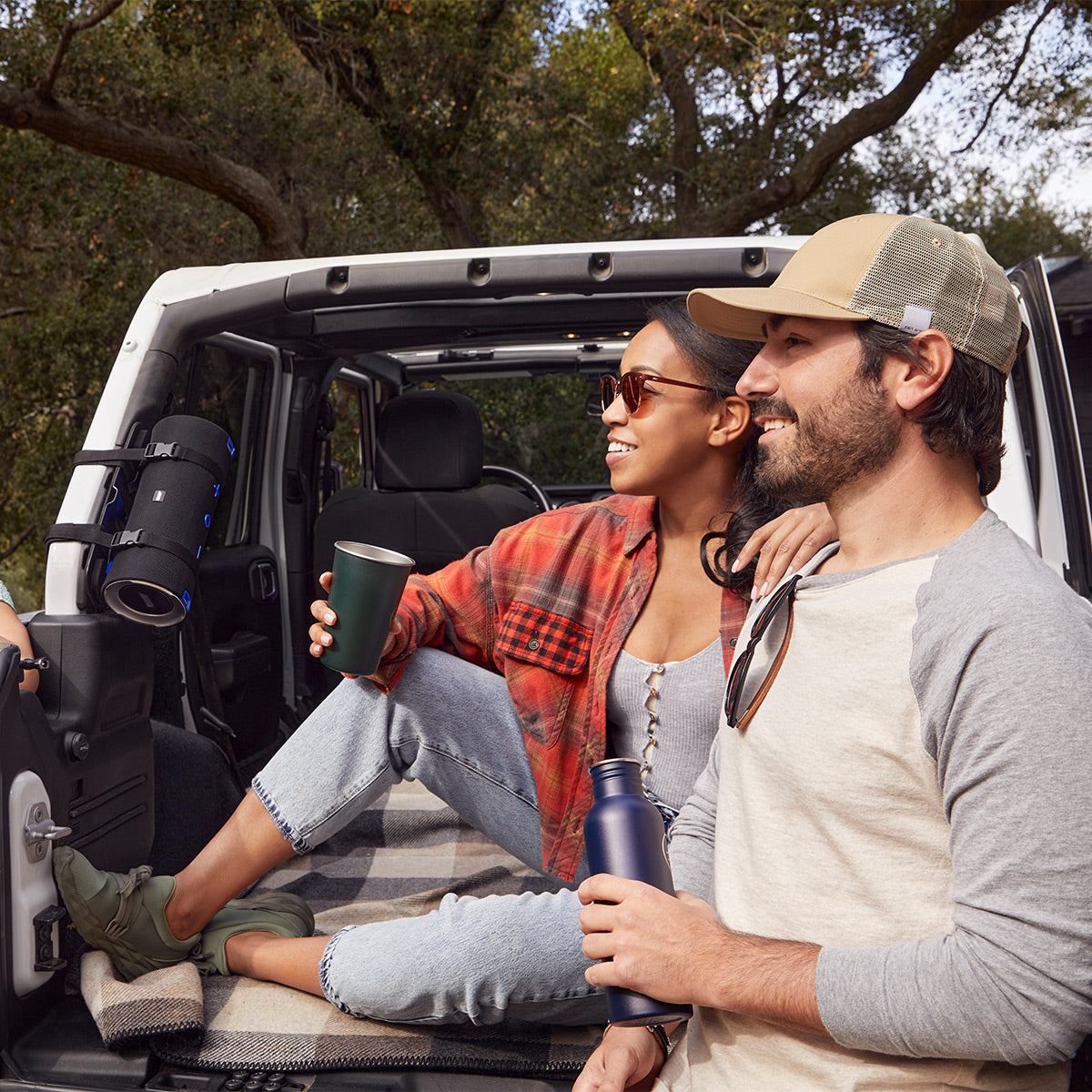 Alpine Turn1 Portable Waterproof Bluetooth Speaker with Carrying Strap