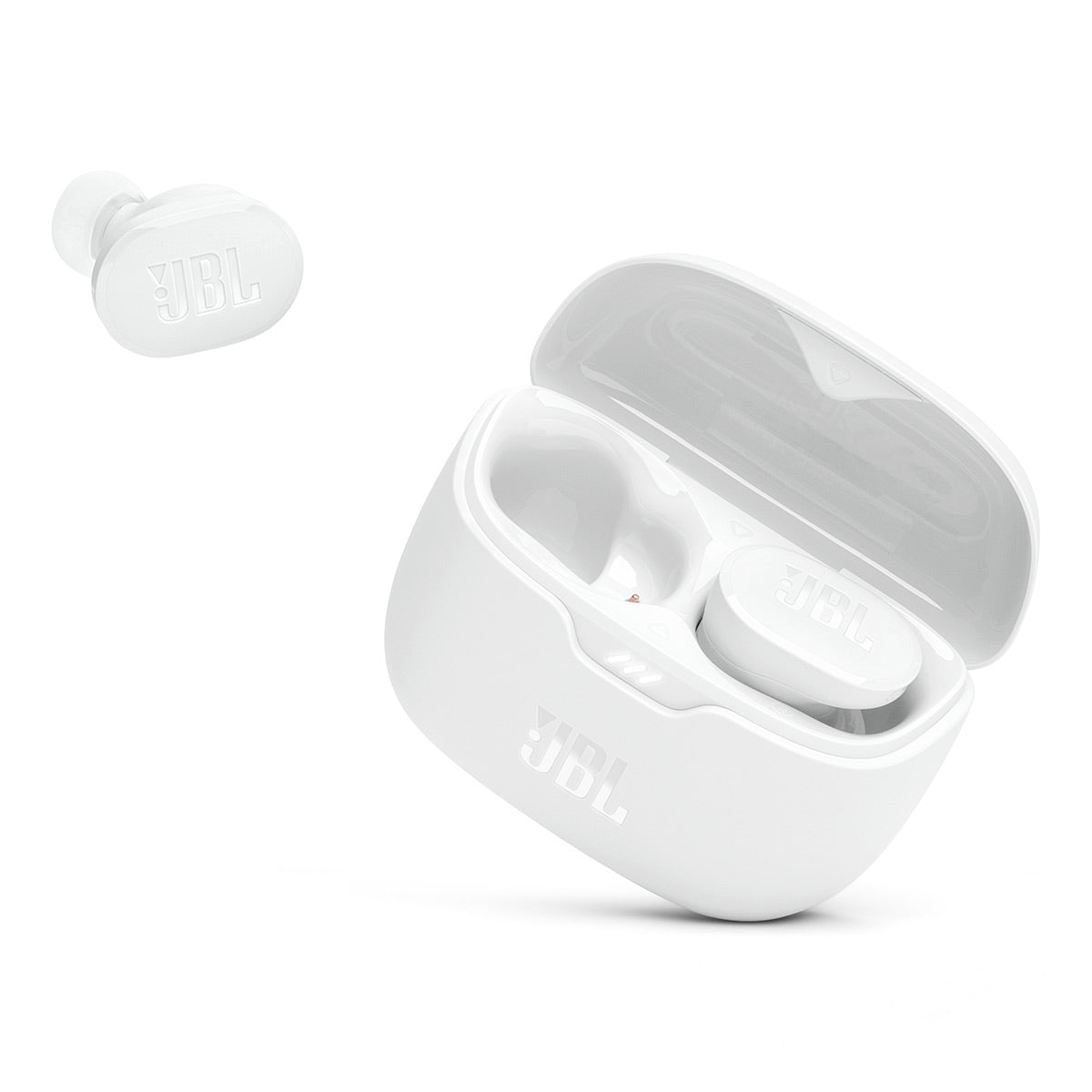 JBL Tune Buds True Wireless Noise Cancelling Earbuds with Bluetooth 5.3 (White)