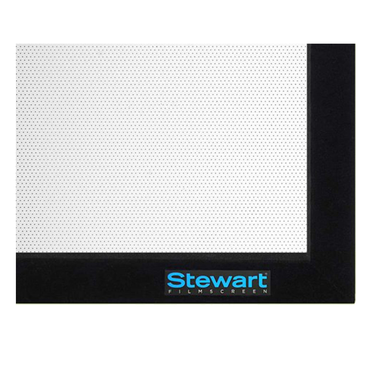 Stewart WallScreen Deluxe 135" HDTV Projector Screen with 3.25" Fixed Frame, 1.3 Peak Gain Material, Quick Snap System, and EZ Mount Bracket (StudioTek 130 G4)