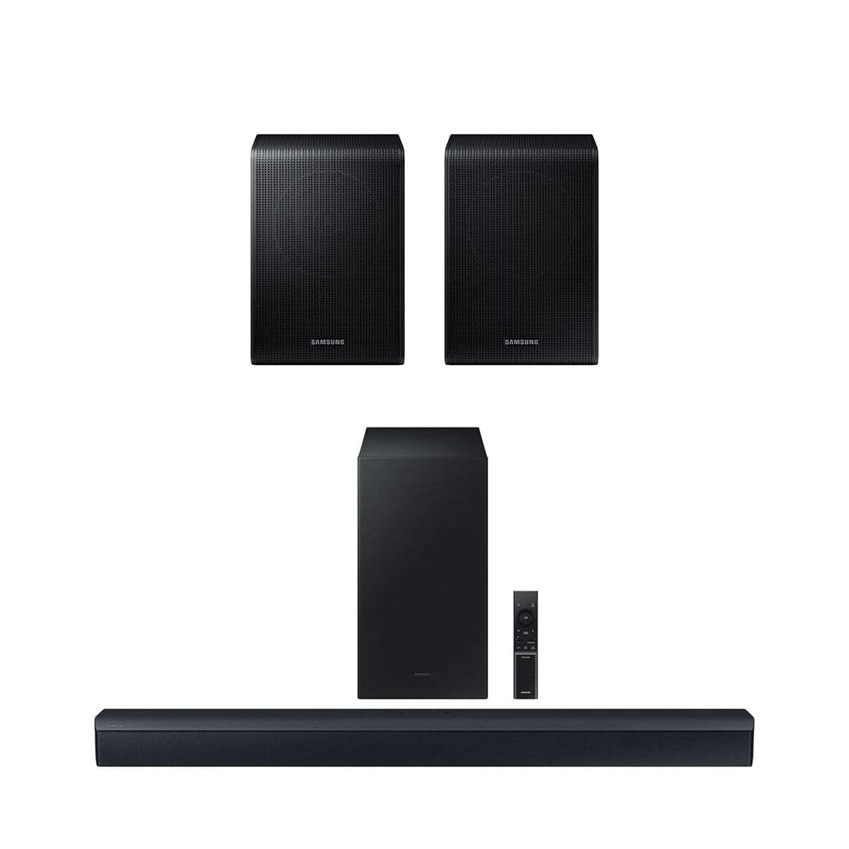 Samsung HW-C450ZA 2.1 Ch Soundbar with Wireless Subwoofer (2023) and SWA-9200S 2.0ch Wireless Rear Speaker Kit