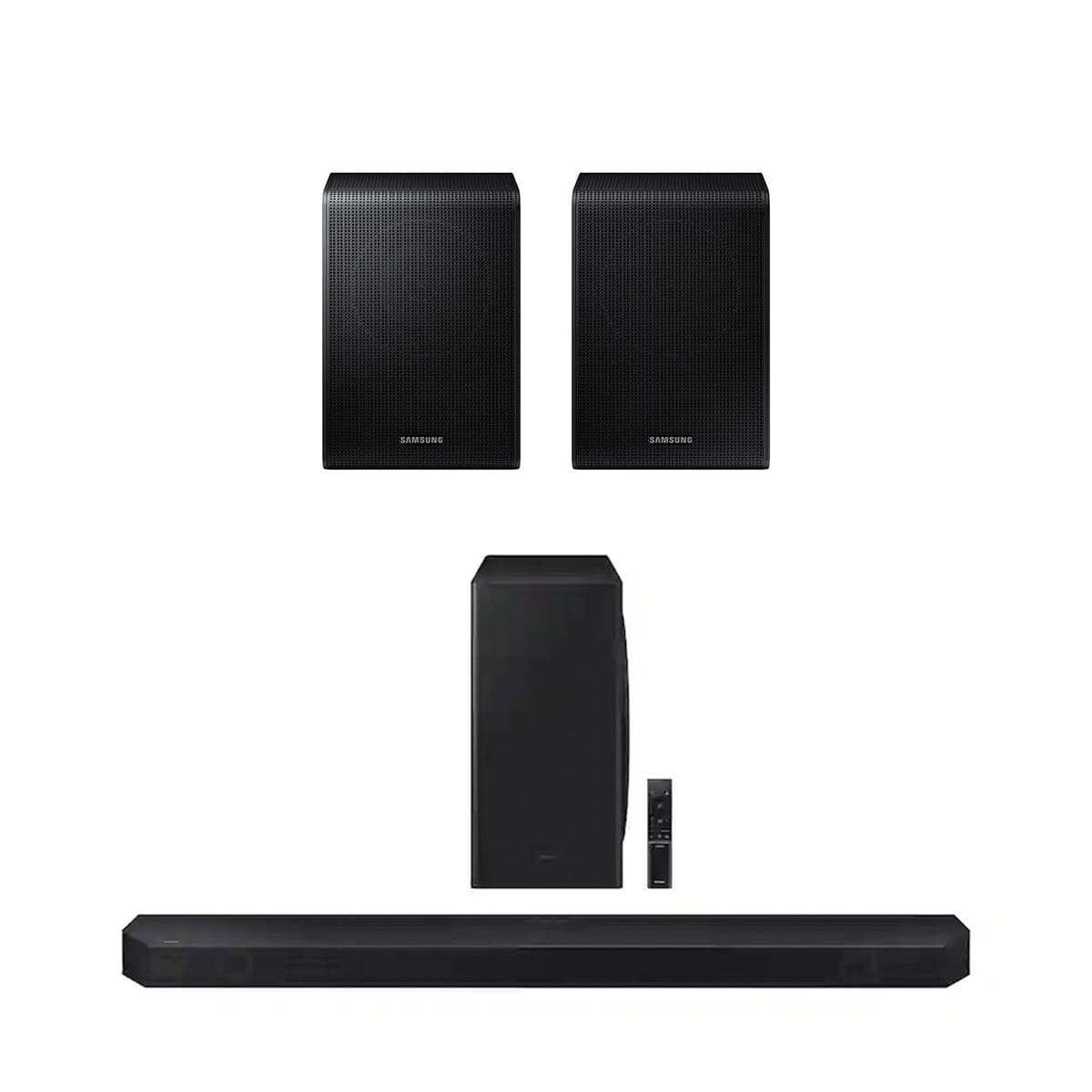 Samsung HW-Q800C 5.1.2 Ch Soundbarbar with Wireless Subwoofer (2023) and SWA-9500S 2.0.2ch Dolby Atmos Wireless Rear Speaker Kit