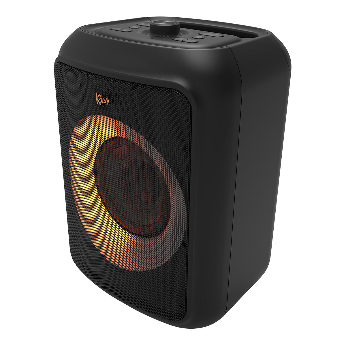 Klipsch GIG XL Bluetooth Wireless Party Speaker with Wired Microphone, RGB Lighting, 8 Hour Battery Life & IPX4 Splash Resistance