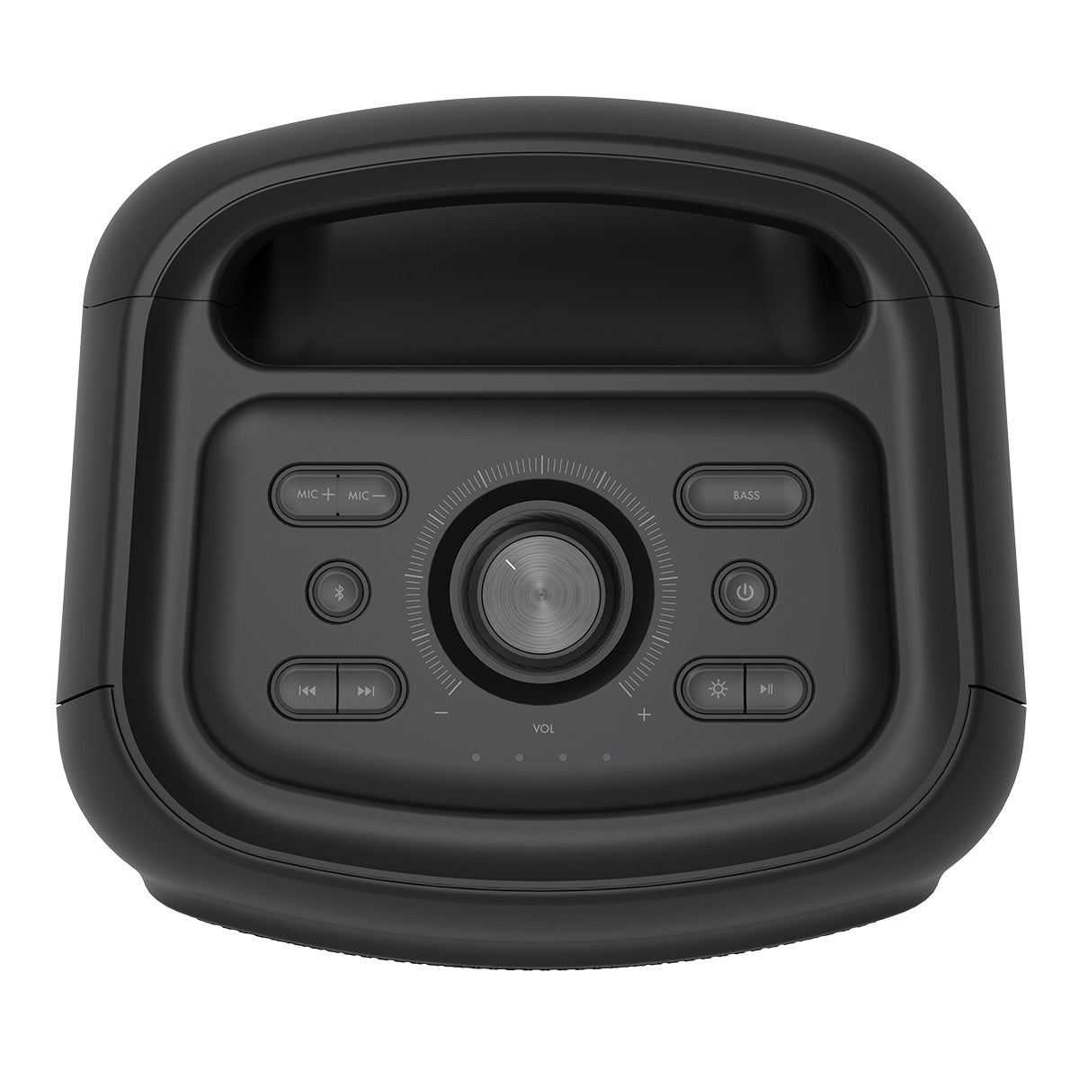 Klipsch GIG XL Bluetooth Wireless Party Speaker with Wired Microphone, RGB Lighting, 8 Hour Battery Life & IPX4 Splash Resistance