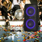 Klipsch GIG XXL Bluetooth Wireless Party Speaker with Wired Microphone, RGB Lighting, Guitar Input, & IPX4 Splash Resistance