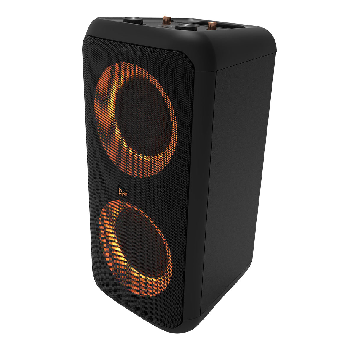 Klipsch GIG XXL Bluetooth Wireless Party Speaker with Wired Microphone, RGB Lighting, Guitar Input, & IPX4 Splash Resistance
