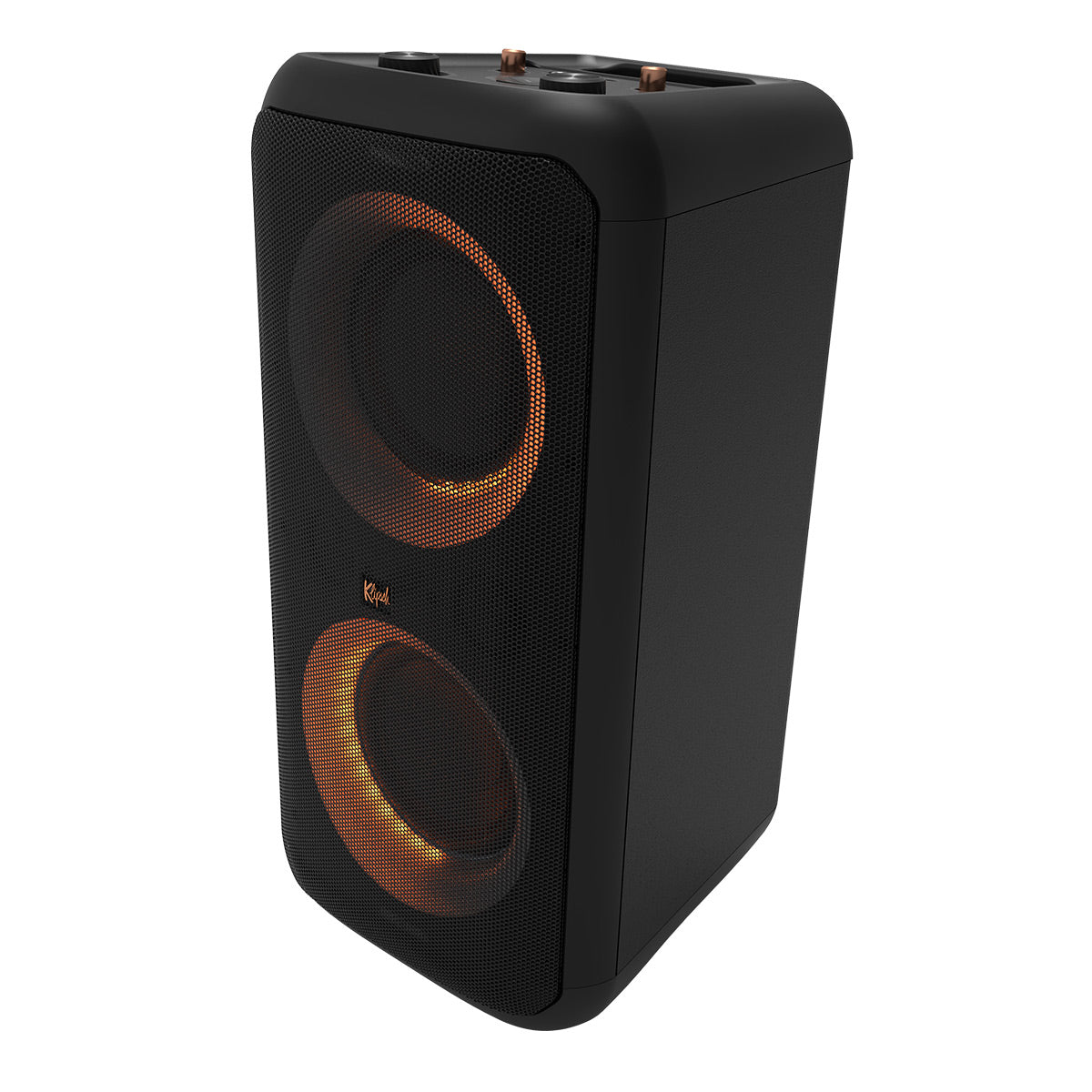 Klipsch GIG XXL Bluetooth Wireless Party Speaker with Wired Microphone, RGB Lighting, Guitar Input, & IPX4 Splash Resistance