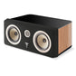 Focal Kanta Center 2-Way Bass-Reflex Center Channel Speaker (Walnut High Gloss & Black Mat)