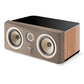Focal Kanta Center 2-Way Bass-Reflex Center Channel Speaker (Walnut High Gloss & Taupe Mat)