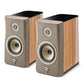 Focal Kanta No.1 2-Way Bookshelf Speaker - Pair (Walnut High Gloss & Taupe Mat)