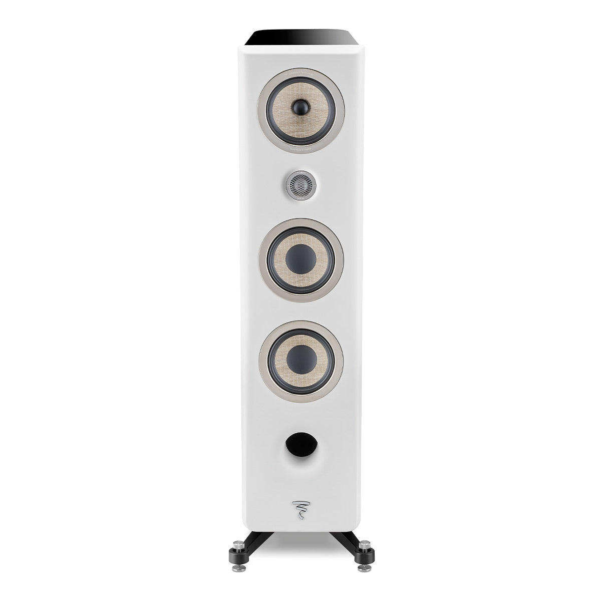 Focal Kanta No.2 3-Way Bass-Reflex Floorstanding Speaker - Each (White High Gloss & White Mat)