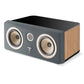 Focal Kanta Center 2-Way Bass-Reflex Center Channel Speaker (Walnut Mat & Dark Grey Mat)